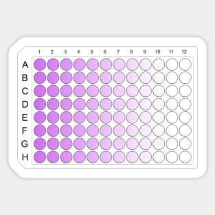 96 Well Plate Microplate Multiwell ELISA Sticker